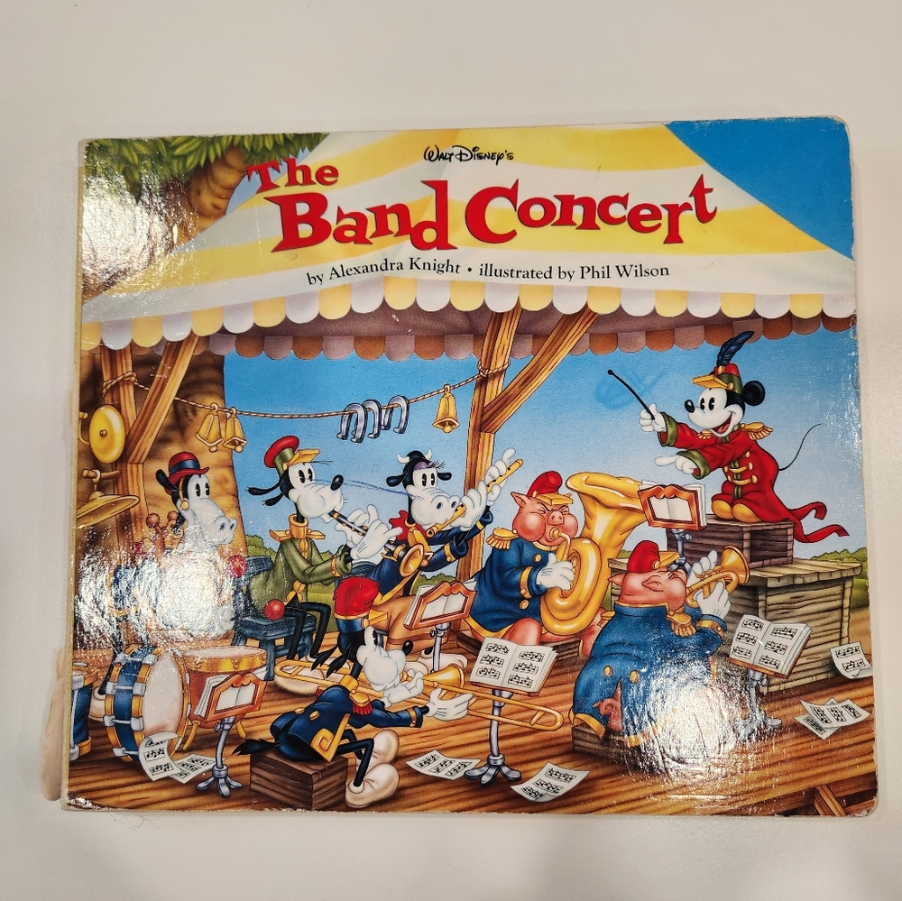 Walt Disney's the Band Concert: A Book of Silly Sounds Large Board Book